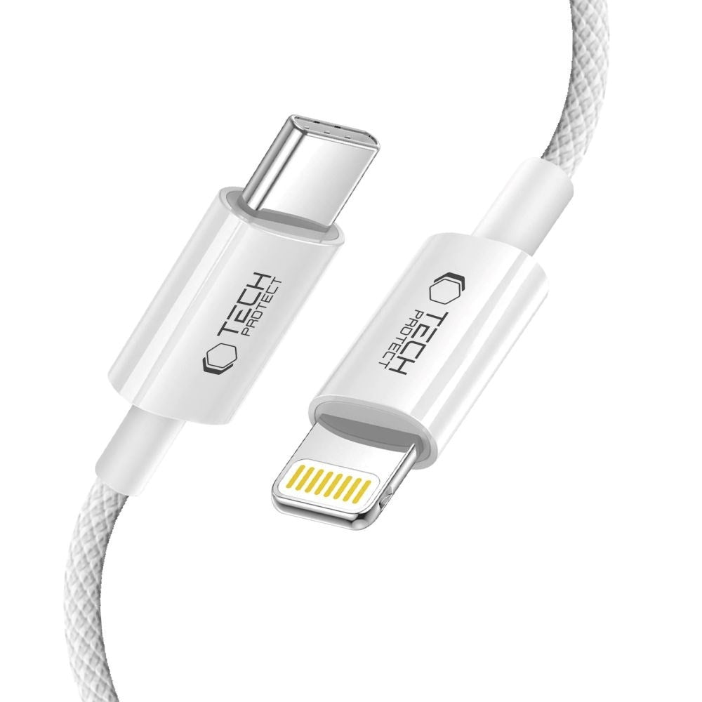 Lightning til USB-C Kabel Tech-Protect Ultraboost Lite PD 27W / 3A - 2m - Grå