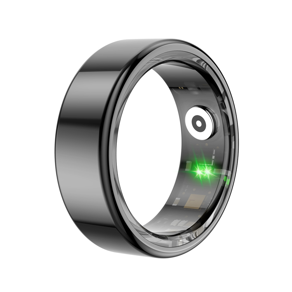 Maxlife - MXSR-100 Smart Ring - Størrelse 8 - Sort