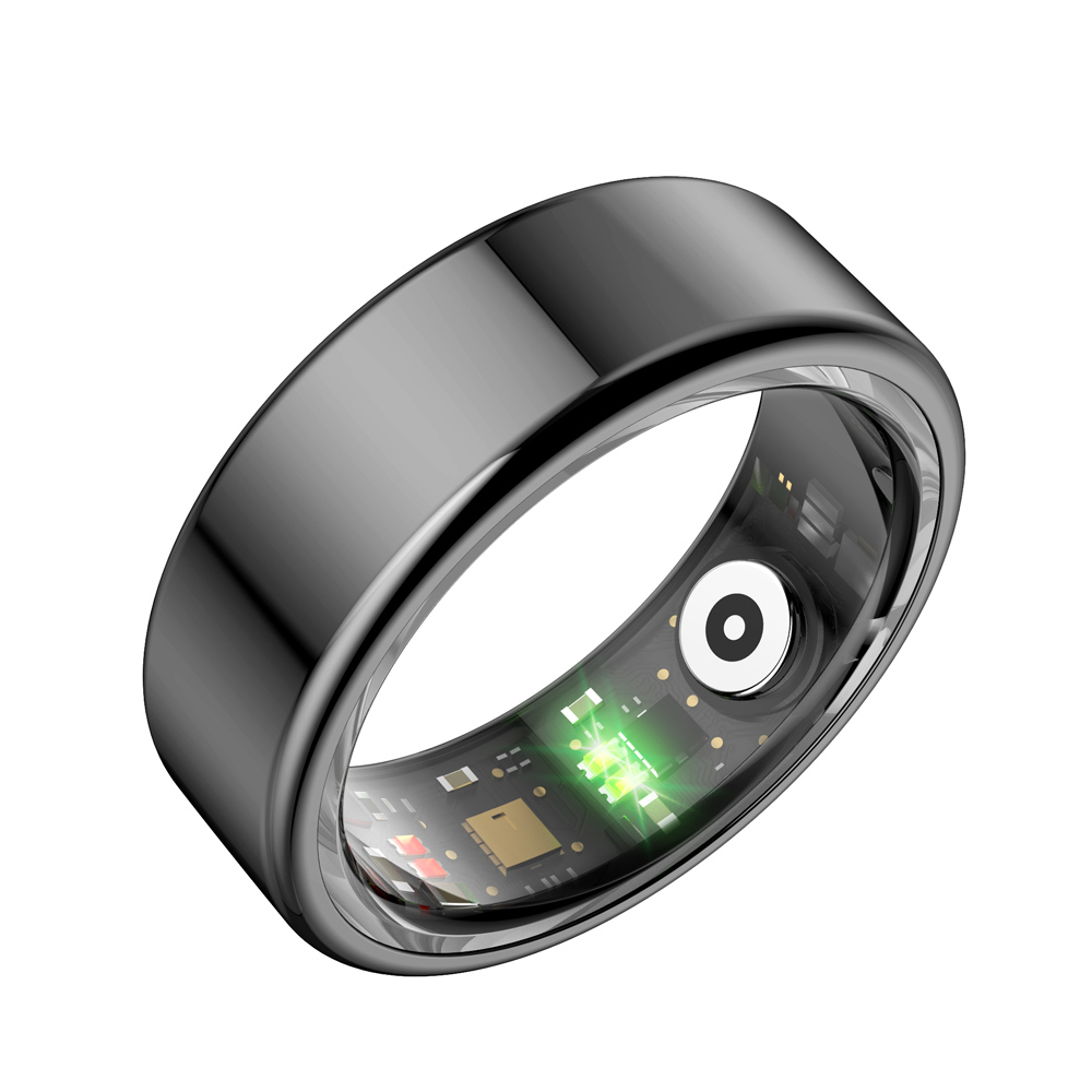 Maxlife - MXSR-100 Smart Ring - Størrelse 12 - Sort
