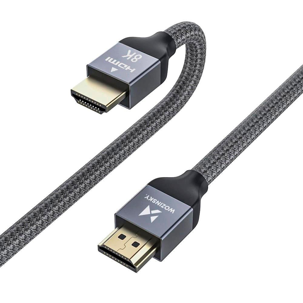 Wozinsky HDMI 2.1 8K Kabel - 1 Meter - Sølv