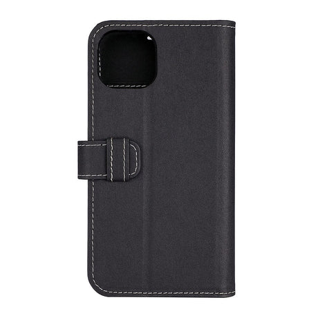 iPhone 13 GEAR Onsala Eco Flip Case med Pung - Nedbrydeligt - Sort