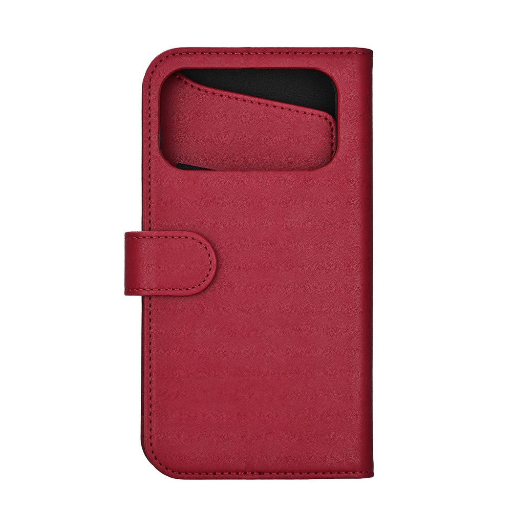 GEAR iPhone 17 Pro Max Kunstlæder Cover - MagSafe Kompatibel - Rød