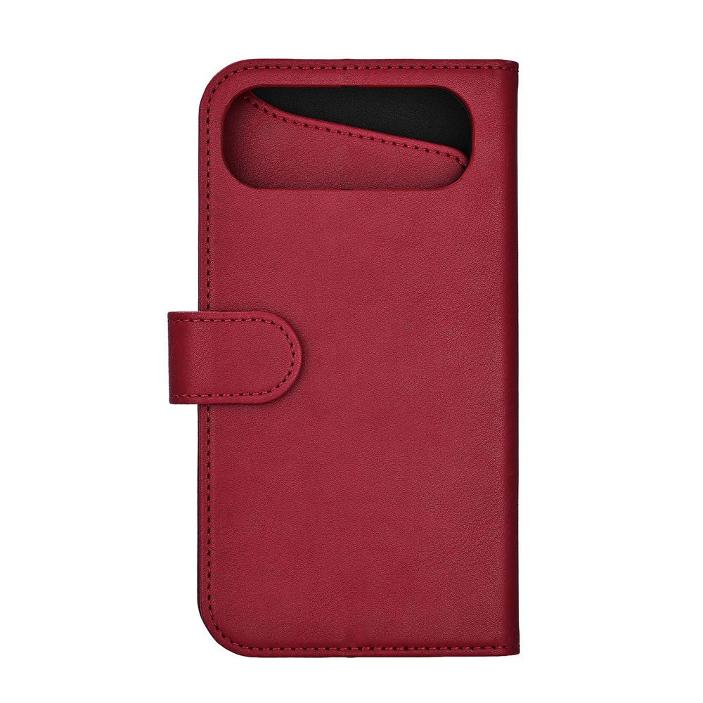GEAR iPhone Air Kunstlæder Cover - MagSafe Kompatibel - Rød
