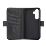 Samsung Galaxy S24 GEAR Læder Flip Cover m. Pung - Sort