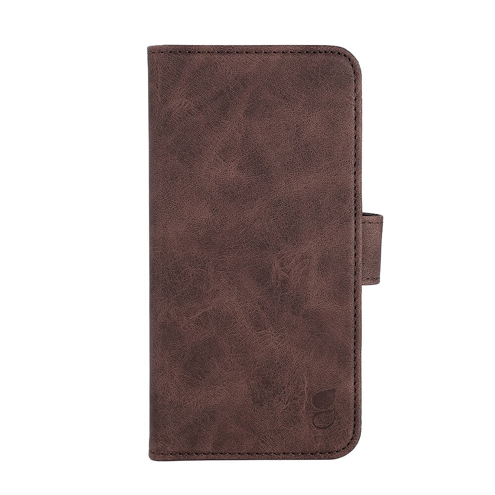 Gear Wallet Samsung Galaxy S23 - Læder Flip Cover m. Pung - Brun