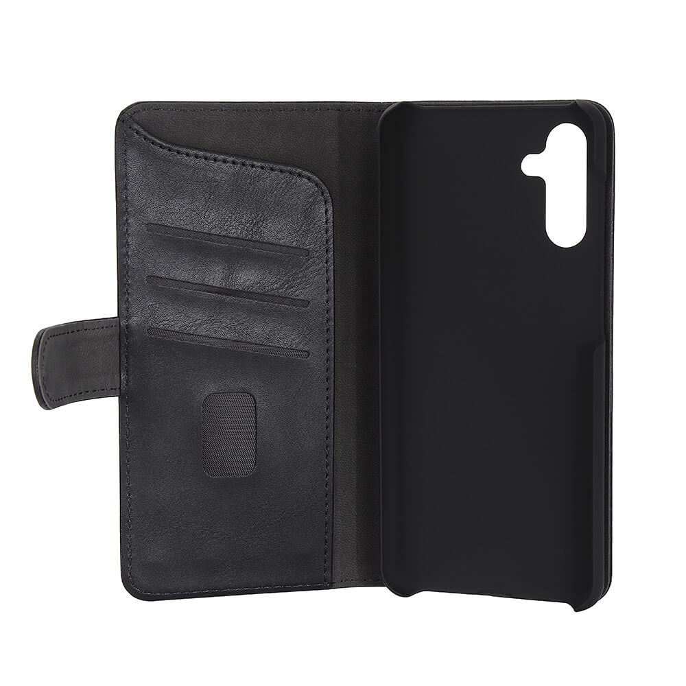 GEAR Samsung Galaxy A13 (5G) Wallet - Læder Flip Cover m. Pung til 3 Kort - Sort