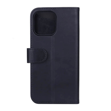 iPhone 14 Pro Max GEAR Wallet - Læder Flip Cover m. Pung - Sort