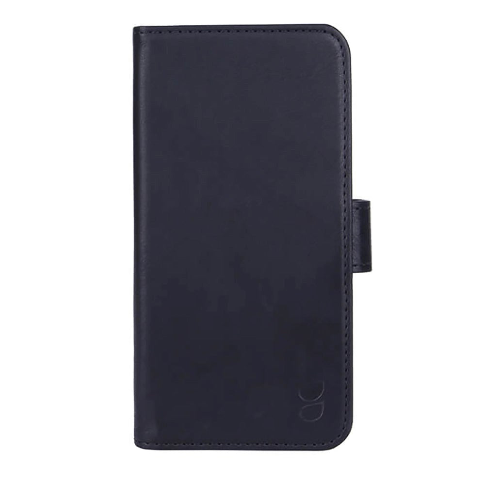 GEAR iPhone 14 / 13 Wallet - Læder Flip Cover m. Pung til 3 Kort - Sort
