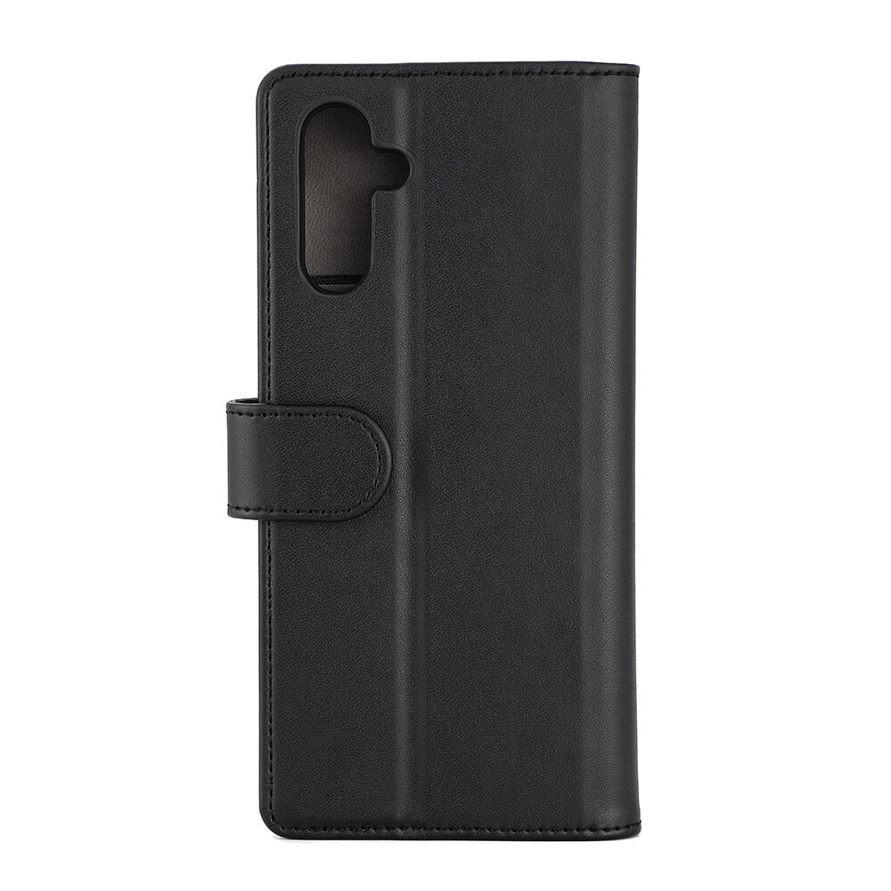 Samsung Galaxy A13 (4G) Gear Wallet Cover - Læder Flip Cover m. Pung - Sort