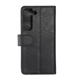 Samsung Galaxy S22 Gear Wallet Cover - Læder Flip Cover m. Pung - Sort