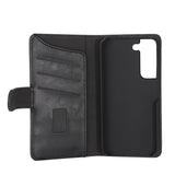 Samsung Galaxy S22 Gear Wallet Cover - Læder Flip Cover m. Pung - Sort