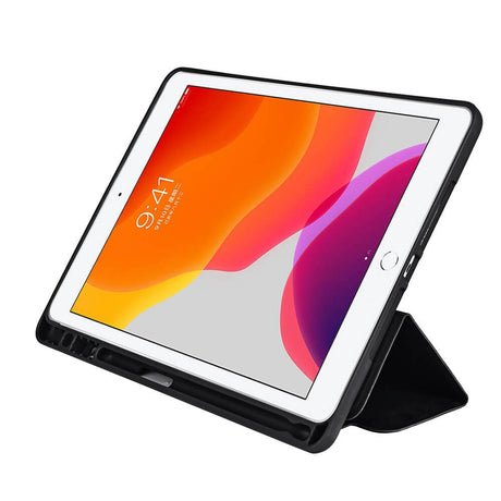 iPad 10.2" (2021 / 2020 / 2019) / Air (2019) / Pro 10.5" GEAR Læder Flip Cover - Sort