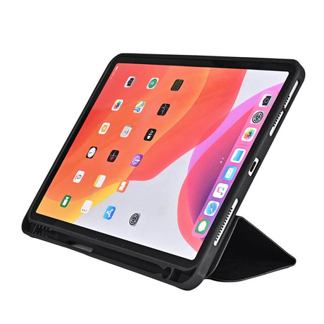 iPad Air 10.9-11" (2024-2020) / Pro 11" (2022-2018) GEAR Læder Flip Cover - Sort