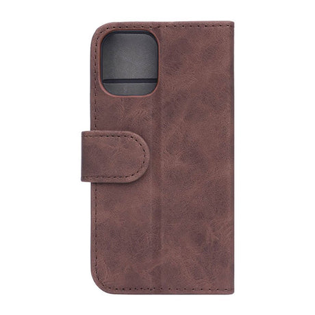 GEAR iPhone 12 Pro Max Wallet - Læder Flip Cover m. Pung - Brun