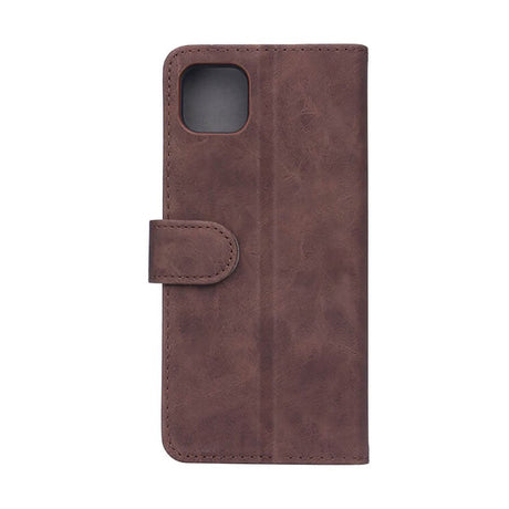 GEAR Samsung Galaxy A22 (5G) Wallet - Læder Flip Cover m. Pung - Brun