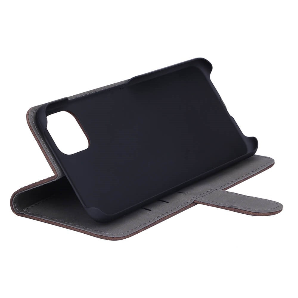 GEAR Samsung Galaxy A22 (5G) Wallet - Læder Flip Cover m. Pung - Brun