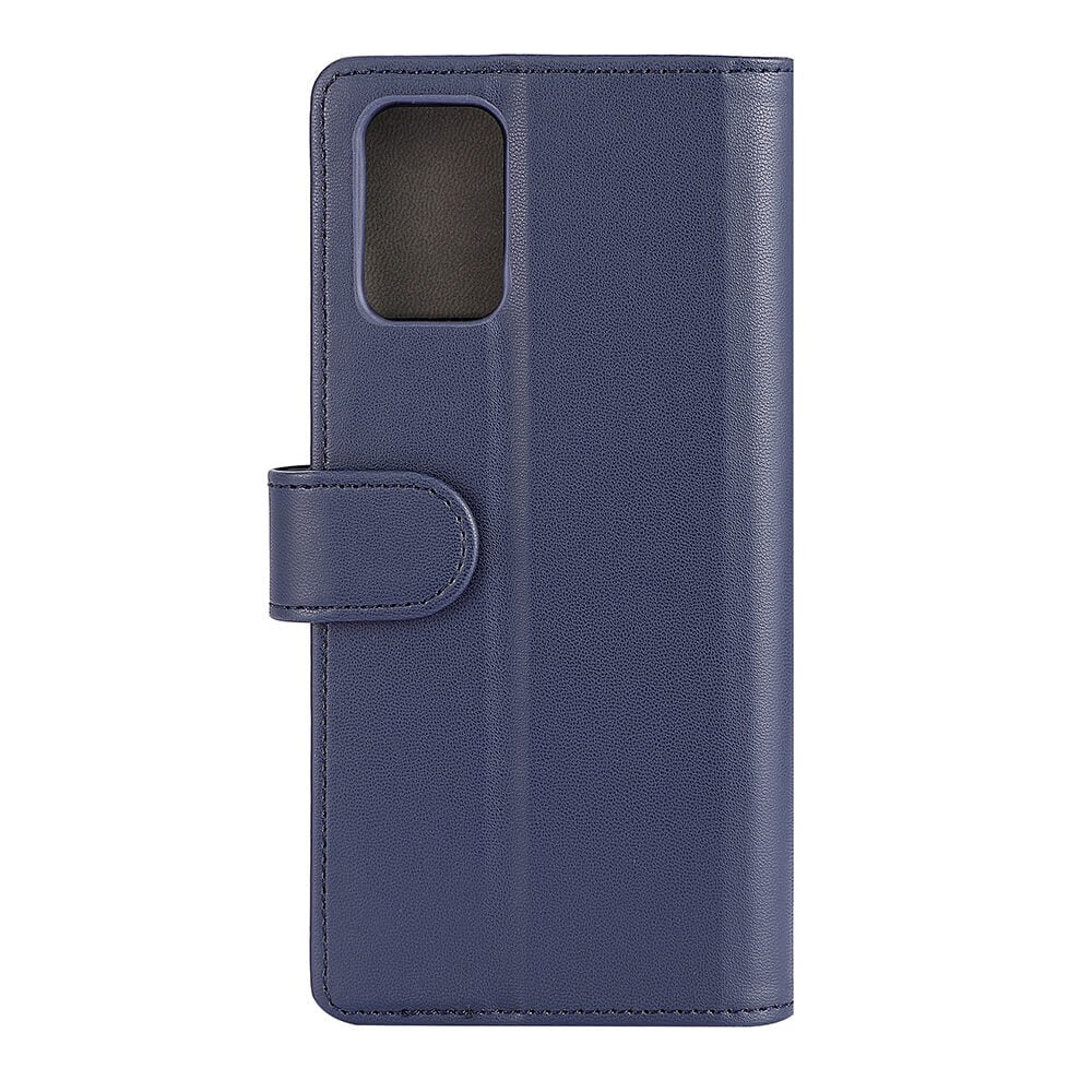 Samsung Galaxy A03s GEAR Wallet - Læder Flip Cover m. Pung - Blå