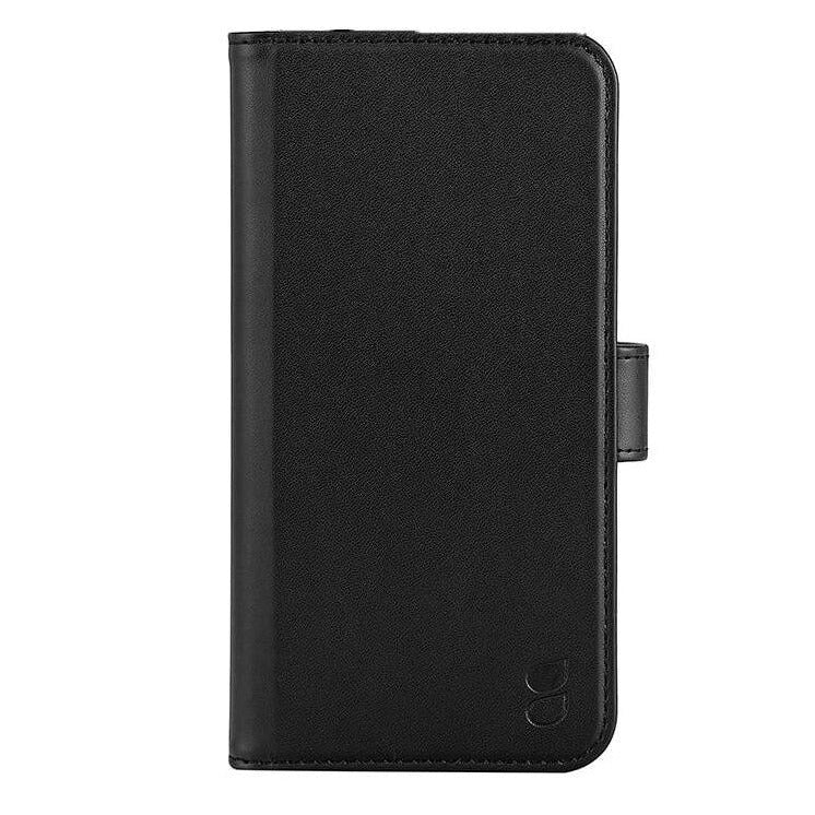 iPhone 13 Pro Max Gear Wallet - Læder Flip Cover m. Pung - Sort