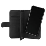 iPhone 13 Pro Max Gear Wallet 2in1 Flip Cover m. 7 Kortlommer og Magnet - Sort