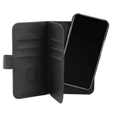 Gear Wallet iPhone 13 Pro 2in1 Flip Cover m. 7 Kortlommer og Magnet - Sort