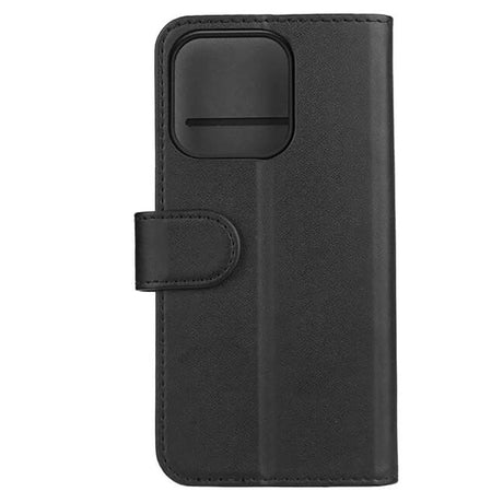 iPhone 13 Pro GEAR Wallet - Læder Flip Cover m. Pung - Sort