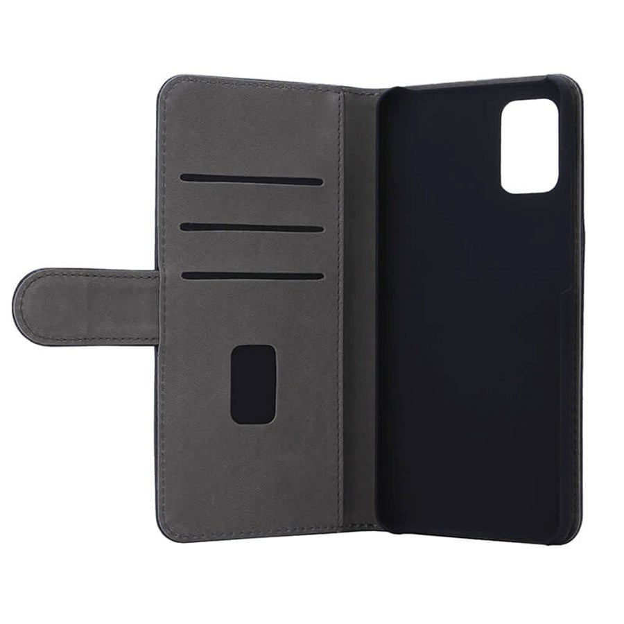 GEAR Samsung Galaxy A51 Wallet Læder Cover m. Pung Sort