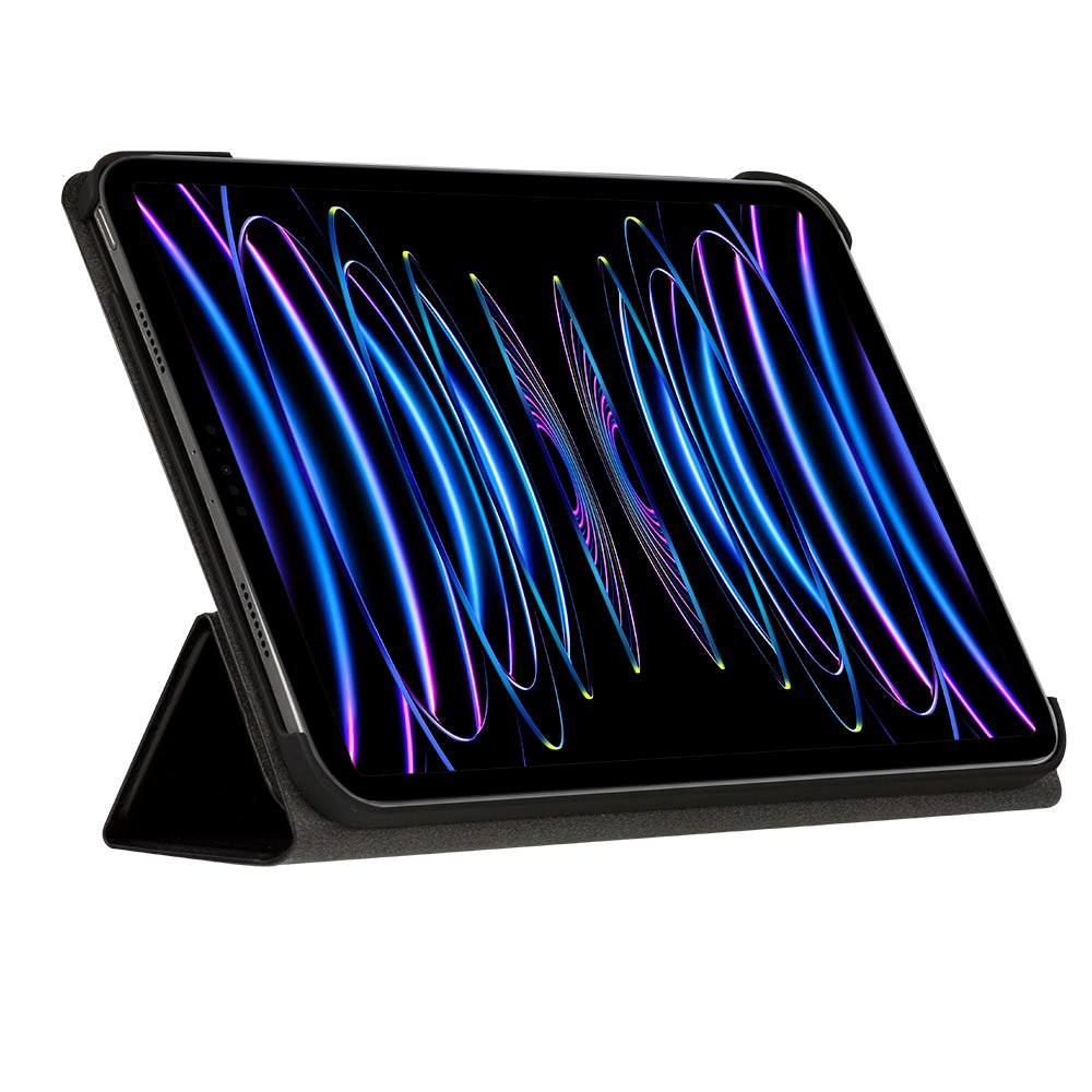 dbramante1928 iPad 11" (2025) / iPad 10.9" (2024/2022) Risskov Miljøvenligt Læder Flip Cover - Sort