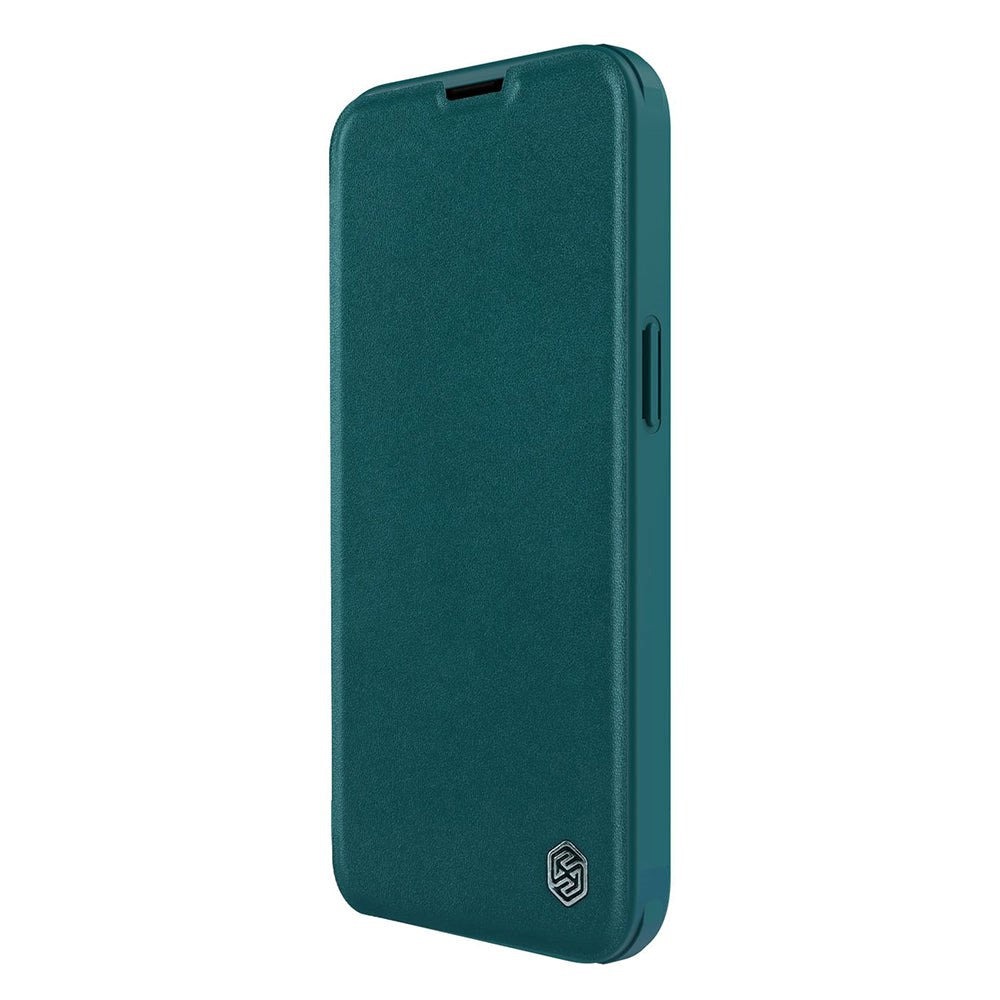 Nillkin iPhone 14 Plus Qin Pro Læder Flip Cover - Grøn