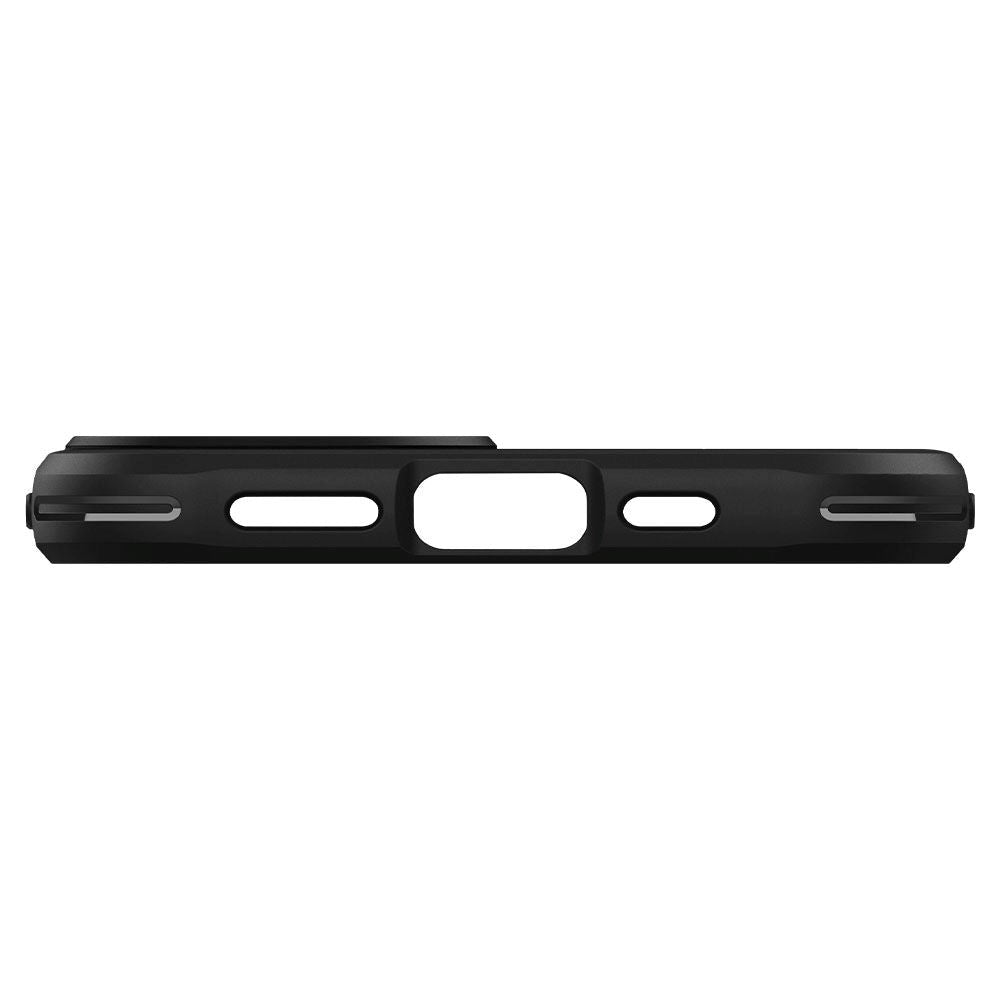 iPhone 13 Spigen Rugged Armor Bagside Cover - Sort
