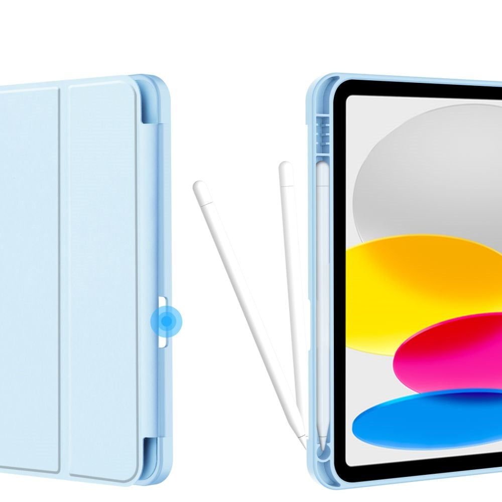 Tech-Protect iPad 11" (2025) / iPad 10.9" (2024/2022) SC Flip Cover m. Apple Pencil Holder - Lyseblå