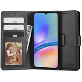 Tech-Protect Samsung Galaxy A05s Wallet Flip Cover m. Pung & Ståfunktion - Sort