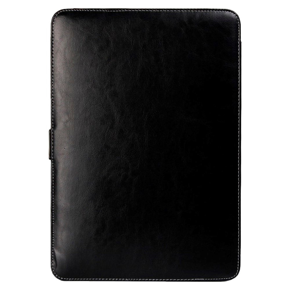 MacBook Pro 14 M1 (2021) Kunst Læder Shockproof Laptop Sleeve - Sort