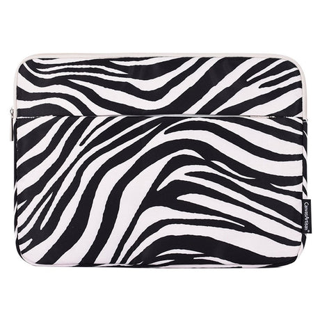 CanvasArtisan Sleeve Til Bærbar PC / Macbook 13" - (35.5 cm x 25 cm x 2.4 cm) - Zebra