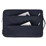 CanvasArtisan Tekstil Sleeve m. Håndtag Til Laptop 15" - (39 x 28 x 2 cm) - Sort