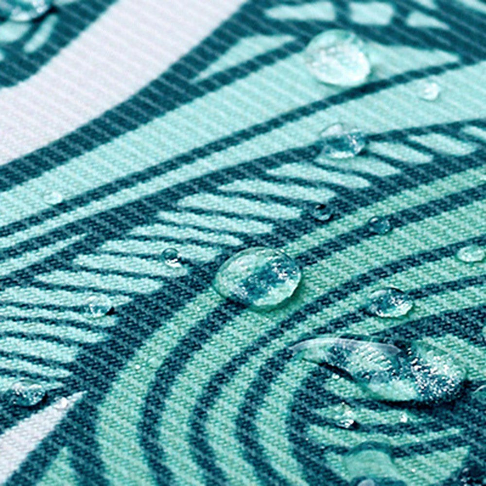 CanvasArtisan Stof Sleeve m. Bølge Motiv Til Bærbar PC / Macbook 14" - (37 x 26.5 x 2 cm) - Blå