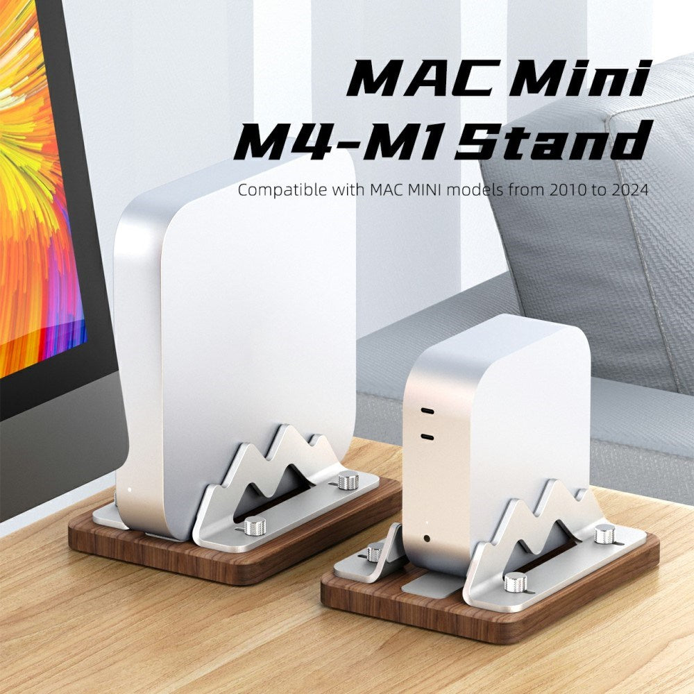 Træ-PC Stander til Mac Mini M4 / M3 / M2 / M1