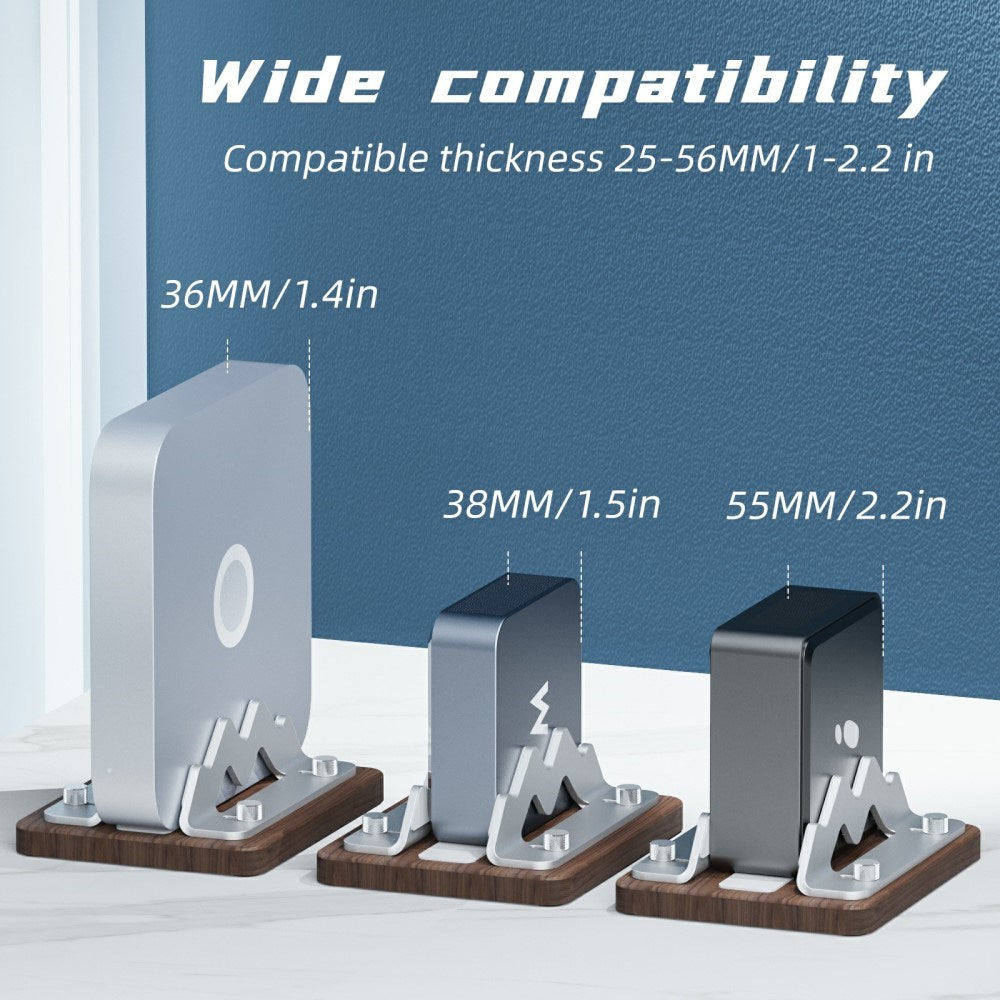 Træ-PC Stander til Mac Mini M4 / M3 / M2 / M1
