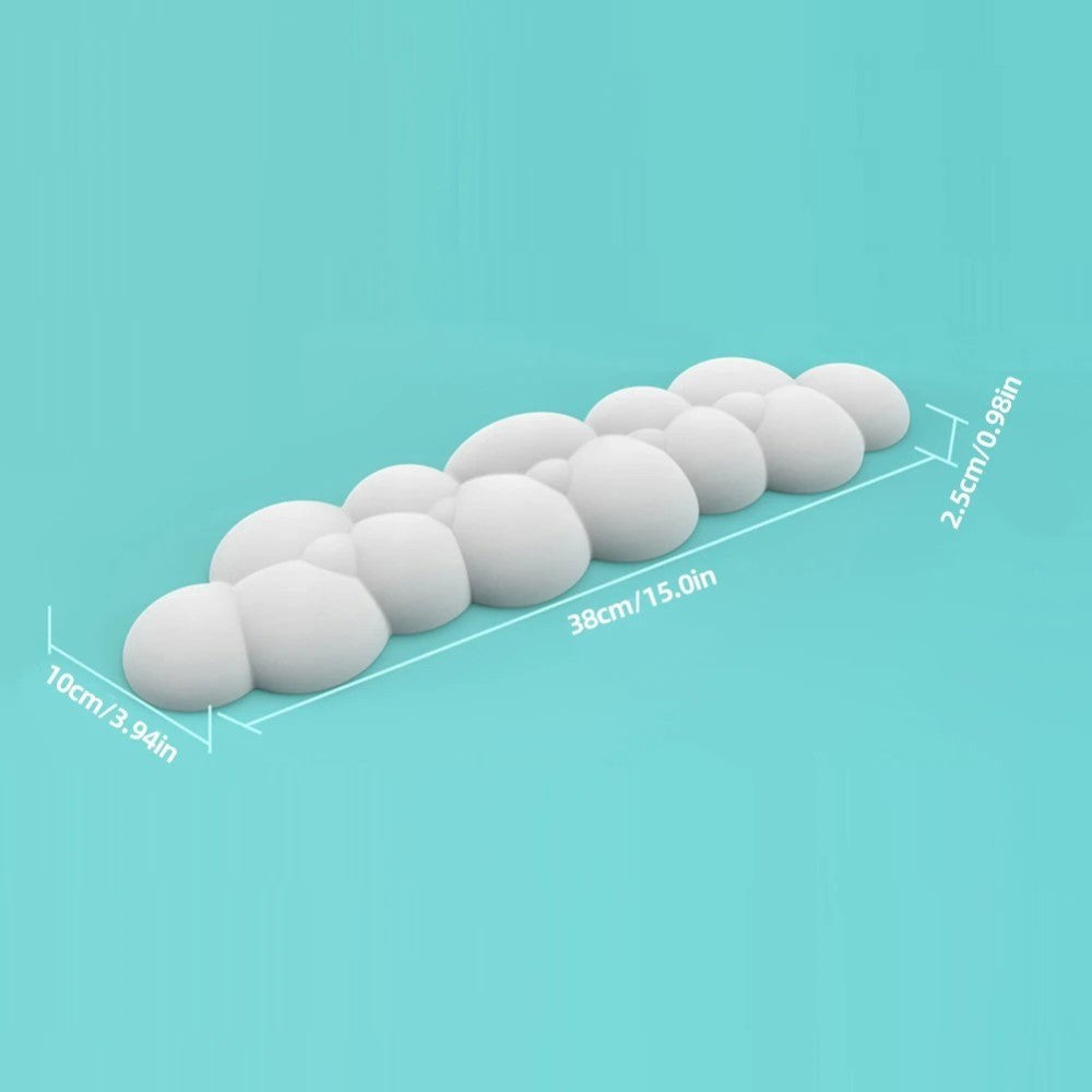 Håndledsstøtte til Keyboard m. Sky Design - Hvid