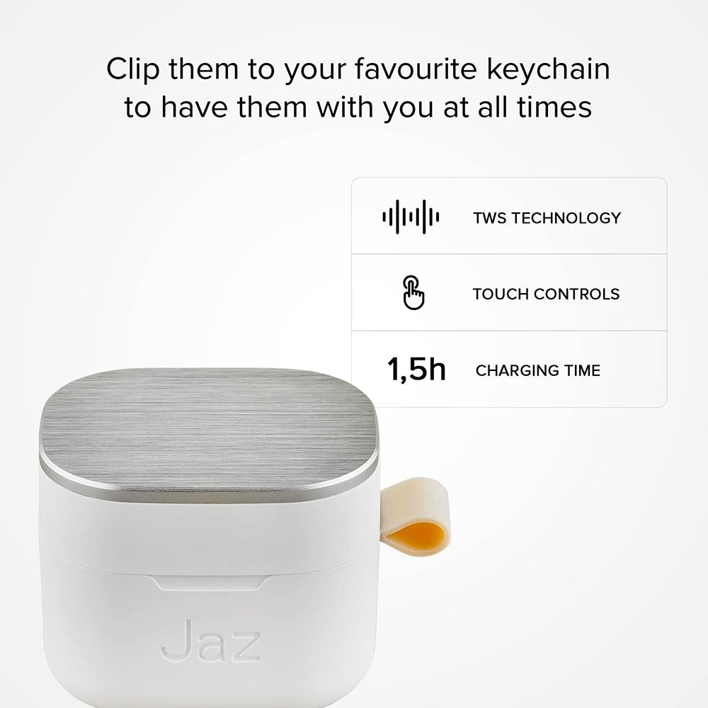 Jaz Airon True Wireless In-Ear Høretelefoner - Hvid