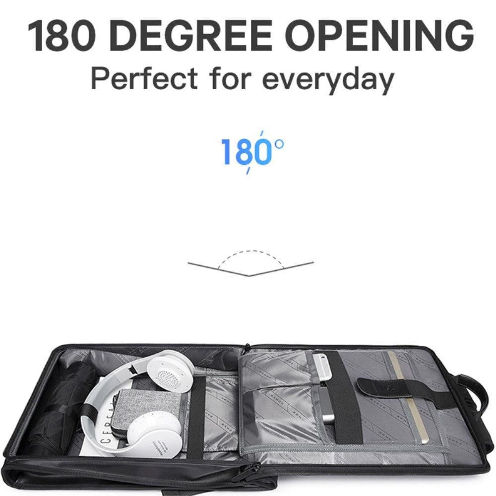 Bærbar PC Rygsæk (40 x 30 x 8 cm) - Sort