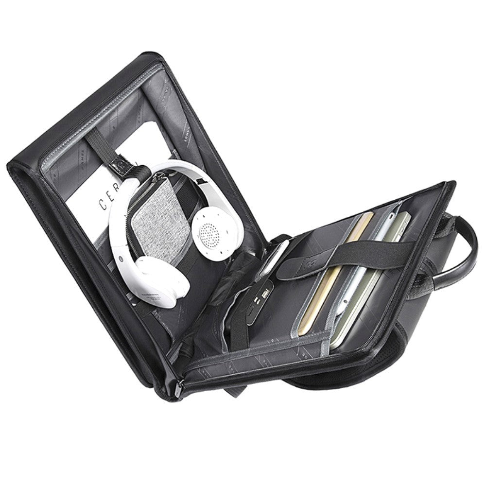 Bærbar PC Rygsæk (40 x 30 x 8 cm) - Sort