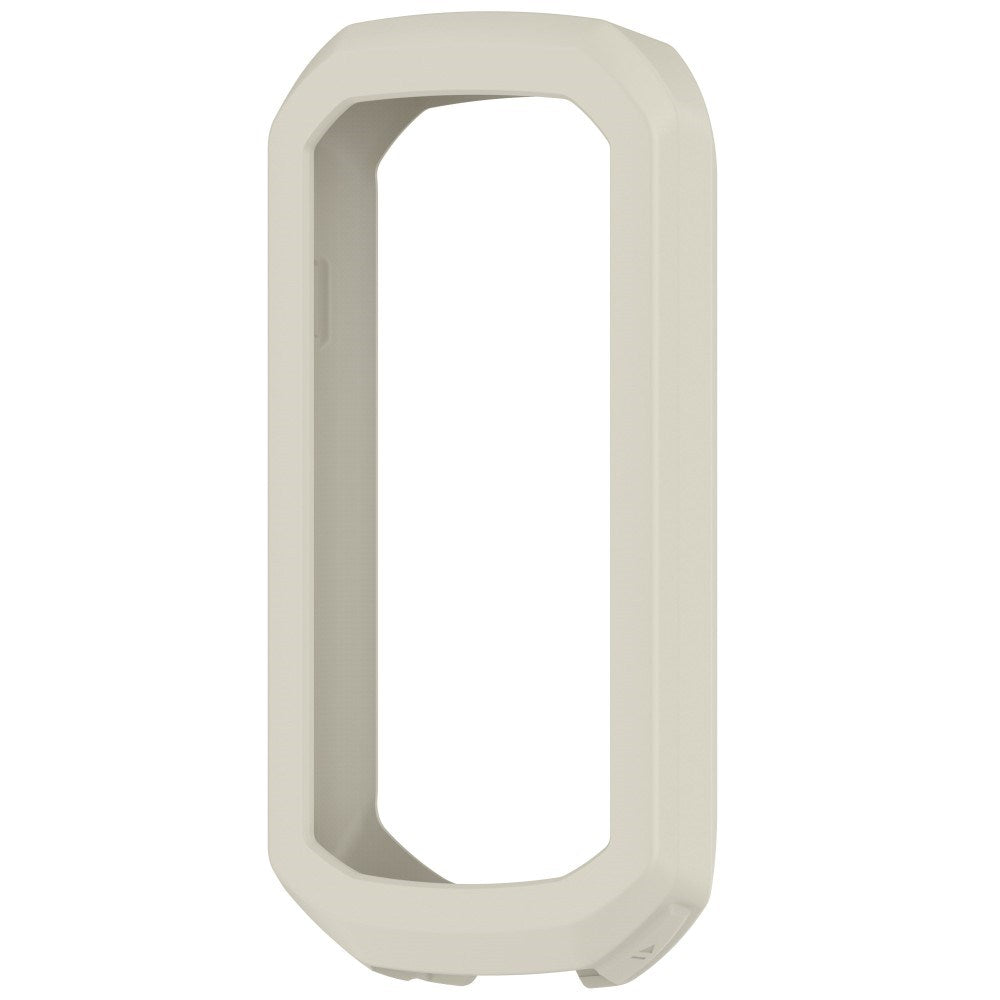 EIDERWOOD Garmin Edge 1050 Blødt Silikone Cykel Computer Cover - Beige