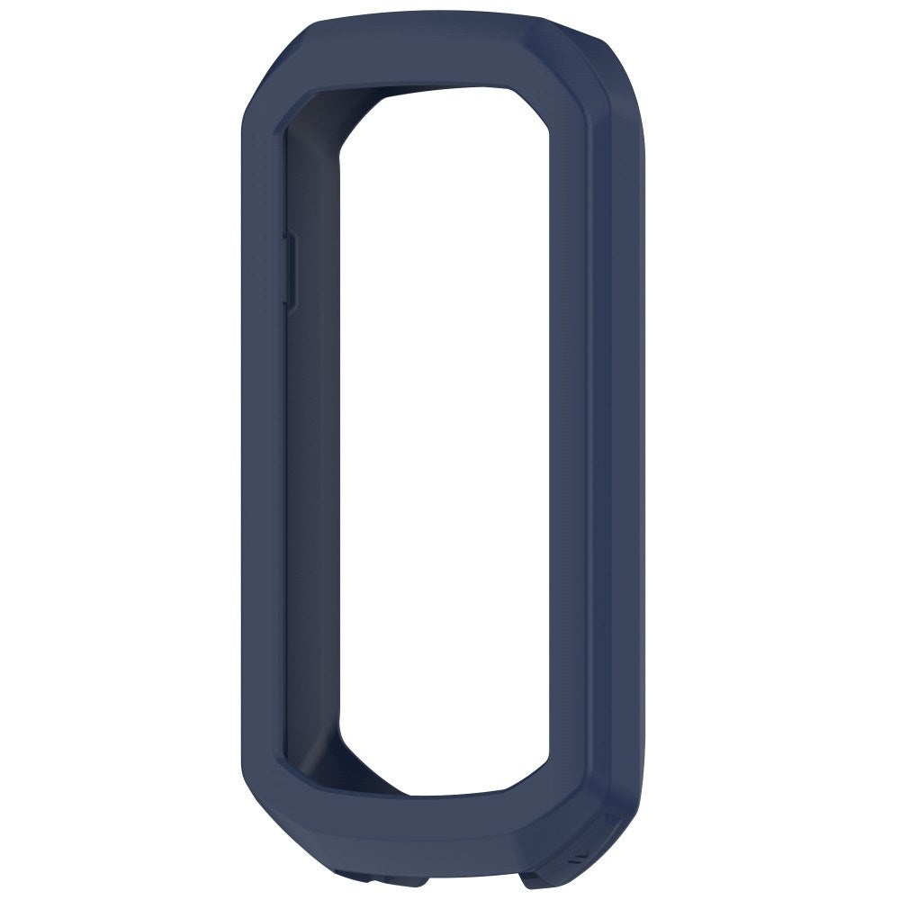 EIDERWOOD Garmin Edge 1050 Blødt Silikone Cykel Computer Cover - Mørkeblå