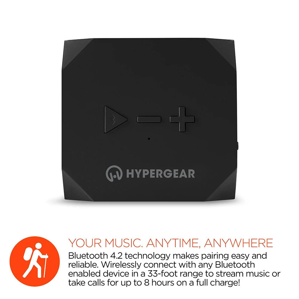 Hypergear Sound Cube Bluetooth Trådløs Højtaler - Sort