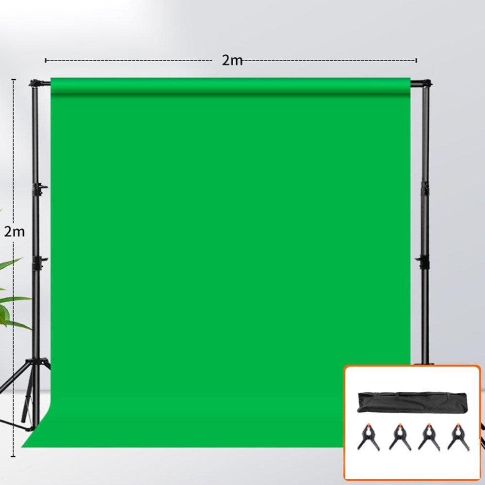 2 x 2 m Fotobaggrund Kit - Grøn