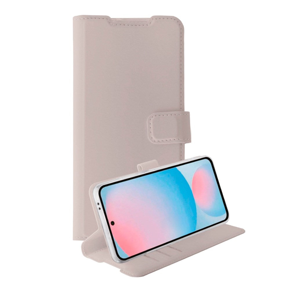 Samsung Galaxy A56 (5G) / A36 (5G) - Vivanco Classic Wallet Flip Cover - Pung - Taupe