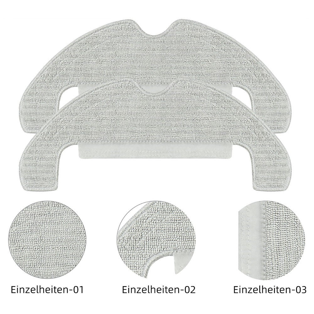 Moppeklud tll Robotstøvsuger Dreame D10 Plus Gen 2 - Grå