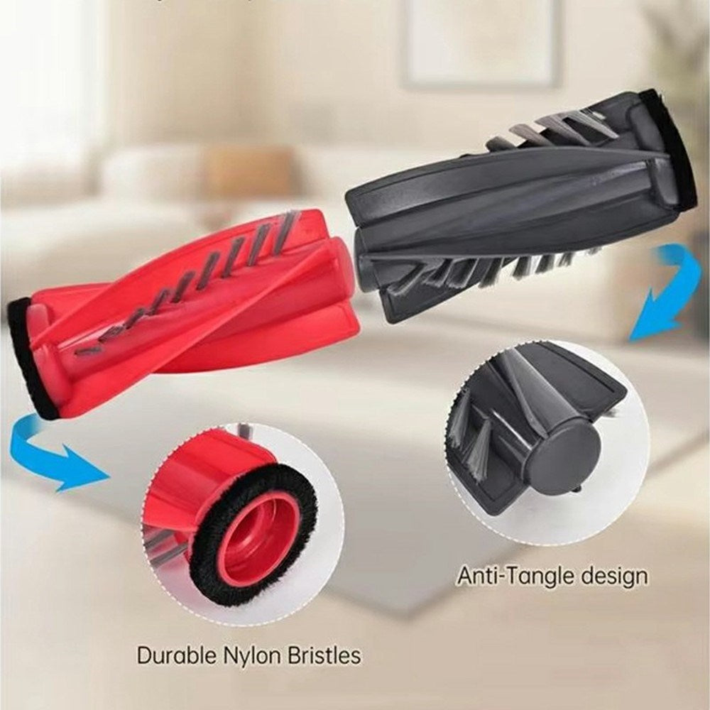 Støvsugerbørste til Roborock G20S Ultra / G30 / Saros 10 / Saros 10R Robotstøvsuger (Hovedbørste) - Rød + Sort