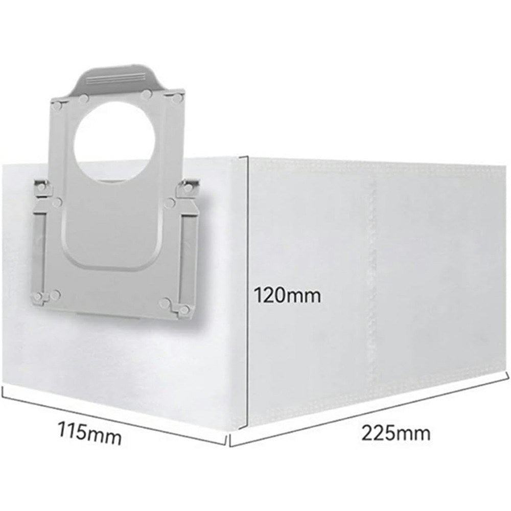 Støvsugerpose til Robotstøvsuger Roborock S7 / S7 MaxV Ultra / S8 / Q7 Max+ / Qrevo S / Saros 10 / Saros 10R / Saros Z70 - Grå