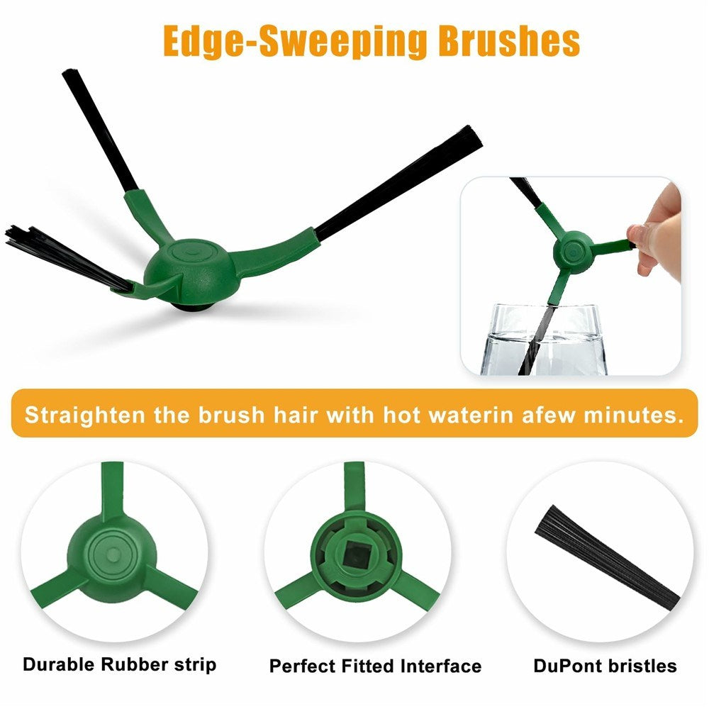 Støvsugerbørste til Robotstøvsuger iRobot Roomba Combo 105 - Grøn + Sort